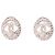 NEUN CHANEL STECKOHRRINGE CC LOGO STRASS SILBERMETALL