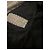 Autre Marque Abrigo de visón gris con detalles en cuero negro Talla 42 - vista 5