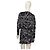 Balenciaga Chains Typo Mini Kleid Schwarz Weiß Viskose Mehrfarben - Ansicht 2