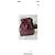 Borsa a secchiello Cartier in pelle rosso scuro Bordò - vista 6