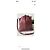 Bolso tipo bucket Cartier Must rojo oscuro piel Burdeos - vista 2