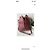 Bolso tipo bucket Cartier Must rojo oscuro piel Burdeos - vista 6