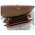 Marni Borsa media TRUNK in pelle saffiano beige - vista 2