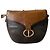Borsa a tracolla Christian Dior in pelle marrone