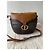 Borsa a tracolla Christian Dior in pelle marrone - vista 2