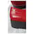 Autre Marque Derby Couplet in pelle nera e rossa Nero Rosso - vista 8