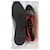 Autre Marque Derby Couplet in pelle nera e rossa Nero Rosso - vista 9