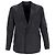 Blazer Giorgio Armani in lino nero