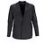 Blazer Giorgio Armani in lino nero - vista 7
