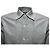 Camisa de manga longa com botão Tom Ford em algodão cinza - vista 4