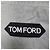 Camisa de manga longa com botão Tom Ford em algodão cinza - vista 5