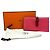 Hermès Cartera larga Hermes Bearn Soufflet Verso Roja Multicolor