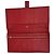 Hermès Cartera larga Hermes Bearn Soufflet Verso Roja Multicolor - vista 3