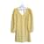 Samsoe & Samsoe Vestido mini de algodón amarillo Anain de Samsoe Samsoe  - vista 1