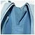 Borsa a spalla Gianni Versace in pelle blu Auth bs19299 - vista 19