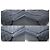 Borsa a spalla in pelle di vitello grana argento CHANEL Nero - Ansicht 3