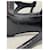 Sandales YVES SAINT LAURENT T.EU 37 Suède Marron  - vue 5