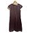 Vestido SAINT LAURENT T.FR 38 Algodón Púrpura