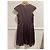 Vestido SAINT LAURENT T.FR 38 Algodón Púrpura - vista 5