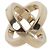 Ring Anello per sciarpa placcato oro Hermès Cosmos - vista 4