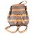 Céline Celine brauner Leder-Rucksack