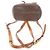 Céline Celine brauner Leder-Rucksack - Ansicht 6