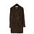 Marni Mantel Jacke Wildleder FR38 Khaki Braun UK10 US8
