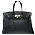 Hermès HERMES Birkin 35 Tasche aus schwarzem Leder - 101903 - Ansicht 3