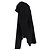 Totême Pullover-Mantel aus schwarzer Kaschmir - Ansicht 4
