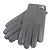 Hermès HERMES Lamb Leather Silk Gloves Dark Brown