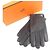 Hermès HERMES Lamb Leather Silk Gloves Dark Brown - view 2