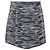 Gonna A-Line mini con zip stampata Louis Vuitton in lana multicolore - vista 3