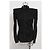Camicia in denim strappato Balmain in cotone nero - vista 6