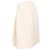 Falda mini plisada A-line en viscosa Jil Sander Blanco Crudo - vista 2