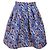 Gonna mini svasata stampata Mary Katrantzou in viscosa multicolore