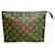 Clutch de Necessaire Monograma 26 da Louis Vuitton Marrom Lona  ref.1773536
