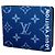 Portafoglio Slender Monogramma Louis Vuitton Blu