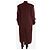Autre Marque Abrigo duster burdeos - talla UK 16 Roja - vista 2
