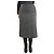 Joseph Falda midi de lana gris - talla M