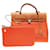 Hermès Herbag Arancione Pelle