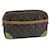 LOUIS VUITTON Monogram Compiegne 28 Clutch Bag M51845 LV Auth 97857 Cloth  ref.1775171