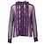 Camicia Moschino Cheap and Chic con canotta Porpora - vista 3
