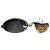 Loewe Clutch Tasche Oval Silber Metall
