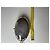 Loewe Clutch Tasche Oval Silber Metall - Ansicht 14