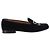 Stubbs & Wootton Mocassini in velluto Nero