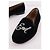 Stubbs & Wootton Mocassini in velluto Nero - vista 4