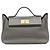 Borsa Hermès 24/24 in pelle Togo Etain Grigio