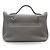 Borsa Hermès 24/24 in pelle Togo Etain Grigio - vista 3