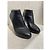 Botines SERGIO ROSSI T.EU 38 Cuero Negro - vista 2
