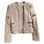 Chaquetas BALMAIN T.Internacional XS Cuero Rosa - vista 8